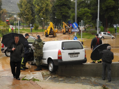 Βιβλική καταστροφή στο Χαϊδάρι από τη νεροποντή. Εικόνες και ρεπορτάζ 2