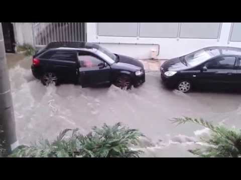 VIDEO: Οδός Κορυτσάς, μετά από μισή ώρα βροχή... 1