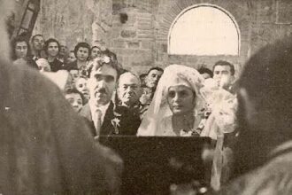 Χαϊδάρι Σήμερα Το BBC περιγράφει τον γάμο του Σίμωνα Καρά στο Δαφνί, δεύτερη ημέρα των Χριστουγέννων, 1950