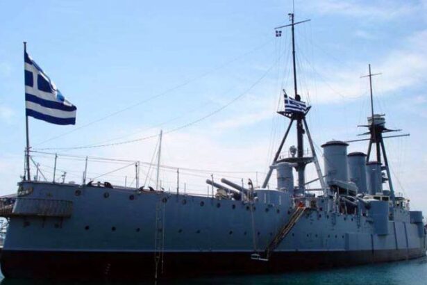 Χαϊδάρι Σήμερα Στον Σκαραμαγκά το Θωρηκτό "Γ. Αβέρωφ" 2