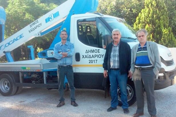 Χαϊδάρι Σήμερα Άρχισε η ανανέωση των οχημάτων Καθαριότητας του Δήμου 2