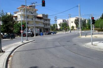 Χαϊδάρι Σήμερα Ολική κυκλοφοριακή αντιδρόμηση στην οδό Φλούντζη 2