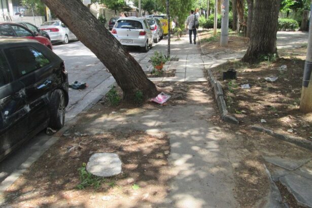 Χαϊδάρι Σήμερα Γιατί έκλεισε η 1η είσοδος - έξοδος του Δάσους στη Λ. Αθηνών 3
