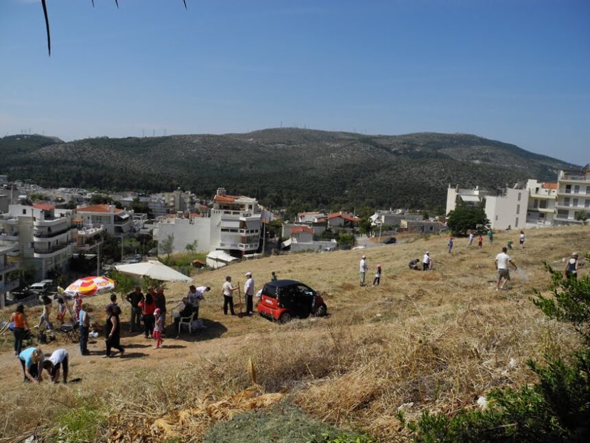 Χρυσοφόρα μπάζα στα νταμάρια του Χαϊδαρίου 1 Χαϊδάρι Σήμερα "Το νταμάρι ανήκει στον Δήμο Χαϊδαρίου" 2