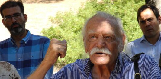 Χαϊδάρι Σήμερα Μάθημα Ελλάδας και εθνικής ενότητας από τον Μανώλη Γλέζο σήμερα στο Χαϊδάρι 10