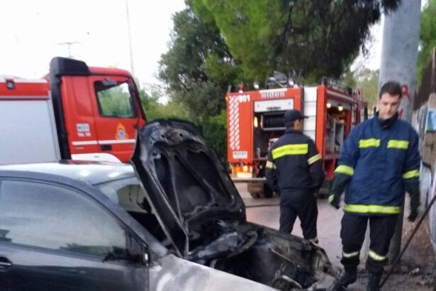 Χαϊδάρι Σήμερα Φωτιά σε ΙΧ αυτοκίνητο στο Χαϊδάρι 1
