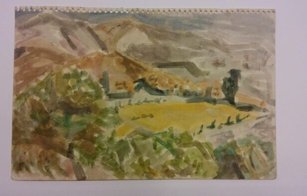 Χαϊδάρι Σήμερα Ακουαρέλες αφιερωμένες στα "ερωτευμένα ζευγάρια του Προφήτη Ηλία" 2