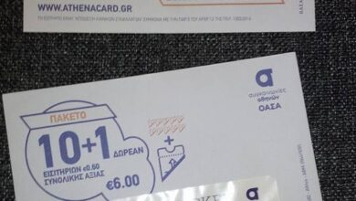 Χαϊδάρι Σήμερα Τα νέα εισιτήρια ΟΑΣΑ στο "Πέτρινο" Περίπτερο του Δάσους
