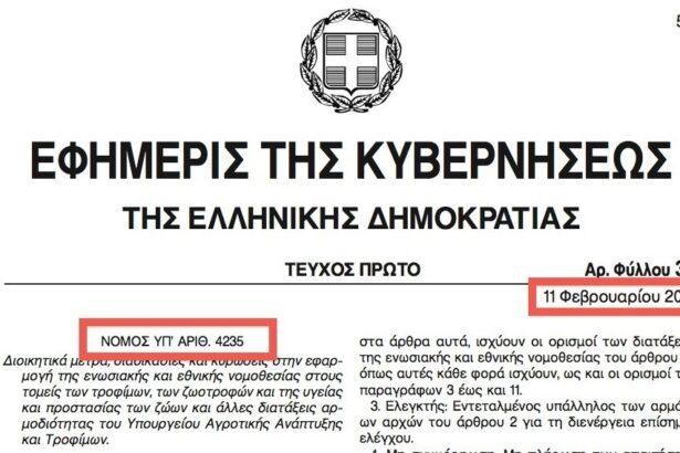 Χαϊδάρι Σήμερα Ο νόμος για τα ζώα συντροφιάς κατοικίδια και αδέσποτα, 4235/2014