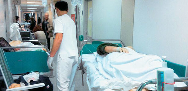 Χαϊδάρι Σήμερα Αττικό Νοσοκομείο SOS - Πλημμύρα από κόσμο και ράντζα