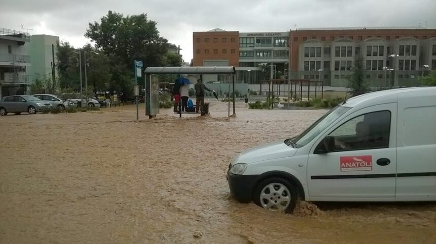 Ας οπλιστούμε με υπομονή - Έναρξη του σωτήριου αντιπλημμυρικού έργου της Λ. Αθηνών 1 Χαϊδάρι Σήμερα Ας οπλιστούμε με υπομονή - Έναρξη του σωτήριου αντιπλημμυρικού έργου της Λ. Αθηνών 3