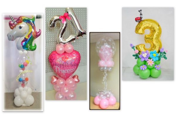Φανταστικά μπαλόνια με ήλιον στην "Βάσια flowers desing"