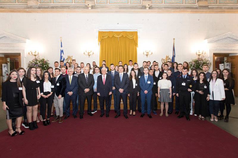Βράβευση της Αλεξίας Κατσικογιάννη από τον πρόεδρο της Δημοκρατίας 3