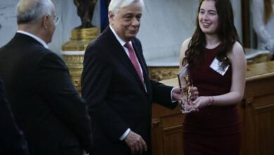 Βράβευση της Αλεξίας Κατσικογιάννη από τον πρόεδρο της Δημοκρατίας 37