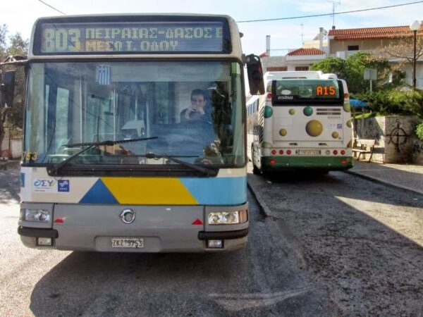 Σε νέα εποχή οι μετακινήσεις στα ΜΜΜ με χρήση τραπεζικών καρτών και smartphones 5 γραμμή 803 Πειραιάς - Δάσος