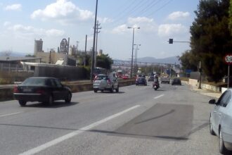 Μεγάλη καραμπόλα στην Αθηνών - Κορίνθου, στο ύψος της Χαλυβουργικής 25