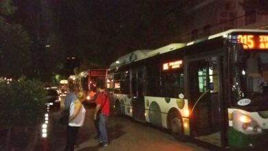 5 λεωφορεία, 45΄ αποκλεισμένα στο Δάσος - Απελπισία σε οδηγούς και επιβάτες 11