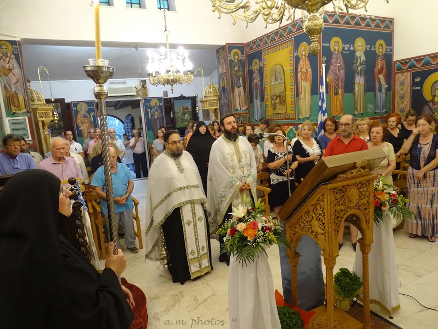 Η γιορτή της Παναγίας στην Ιερά Μονή Κοιμήσεως Θεοτόκου Σκαραμαγκά 5