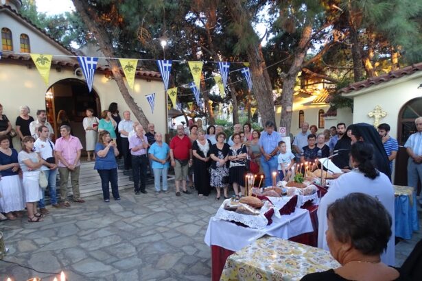 Η γιορτή της Παναγίας στην Ιερά Μονή Κοιμήσεως Θεοτόκου Σκαραμαγκά 39