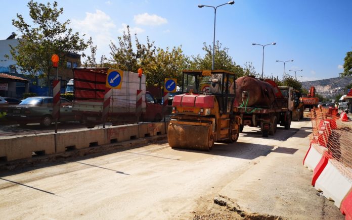 μεγάλο αντιπλημμυρικό της Λ. Αθηνών