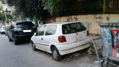 εγκαταλειμμένα οχήματα
