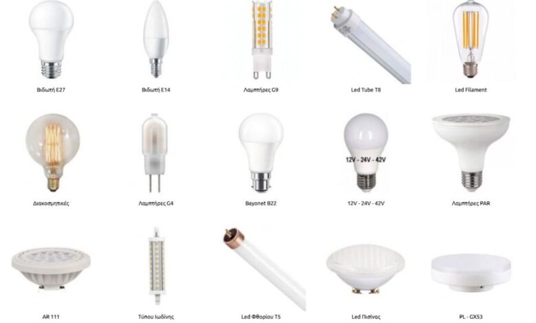6 λόγοι για να επιλέξετε τις λάμπες LED