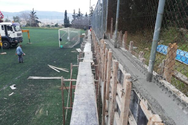 Ξεκίνησαν οι εργασίες στο "Τ. Χαραλαμπίδης - Εντός των ημερών στο Γήπεδο Δάσους 23