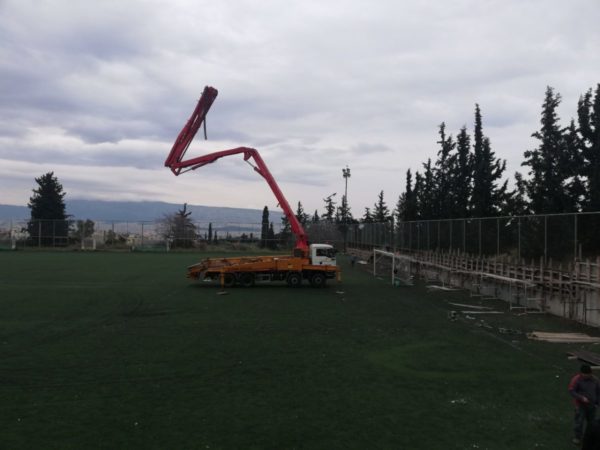 Ξεκίνησαν οι εργασίες στο "Τ. Χαραλαμπίδης - Εντός των ημερών στο Γήπεδο Δάσους 3
