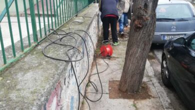 Αποκατάσταση πεζοδρομίου στο 1ο Δημοτικό Σχολείο 15