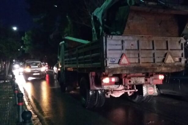 Κυκλοφοριακό έκτακτο στην Παπανδρέου 9