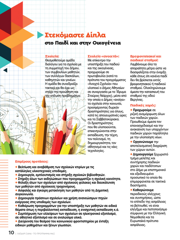 Χαϊδάρι Ξανά: Το πρόγραμμα για το μέλλον της πόλης 20 Χαϊδάρι Ξανά: Το πρόγραμμα για το μέλλον της πόλης 19