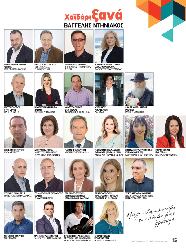 Χαϊδάρι Ξανά: Το πρόγραμμα για το μέλλον της πόλης 30 Χαϊδάρι Ξανά: Το πρόγραμμα για το μέλλον της πόλης 29