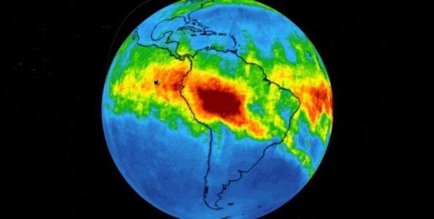 Η NASA αποτυπώνει τις εκπομπές αερίων από την καταστροφή στον Αμαζόνιο 37