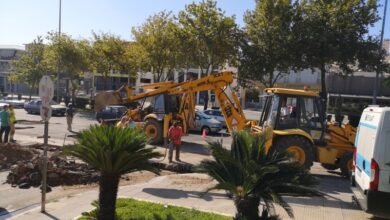 Ζημιά σε μεγάλο αγωγό της ΕΥΔΑΠ στη Λ. Αθηνών 14