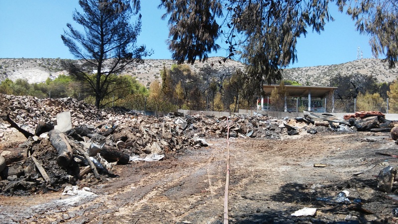Η "πυριτιδαποθήκη" της φωτιάς στο Στρατόπεδο 3