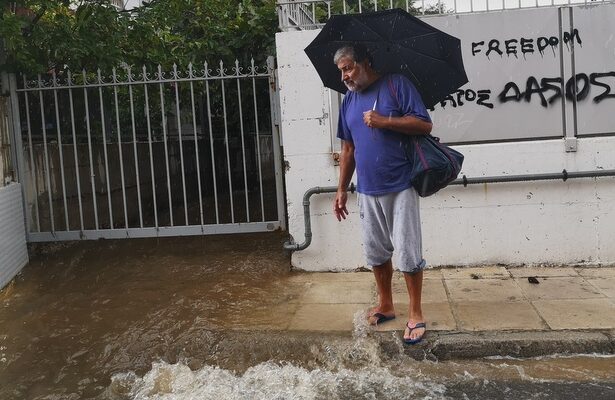 Χαϊδάρι, με μια ώρα βροχή 33