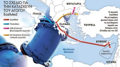 East Med: Αγωγός ανάγωγος 14