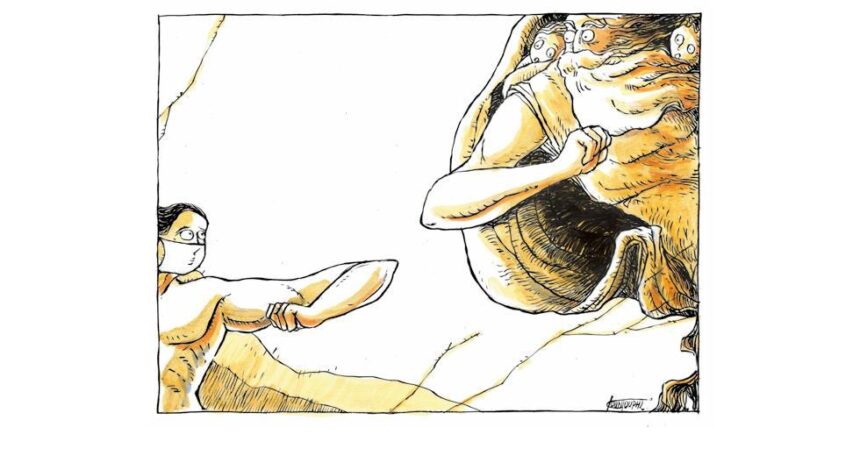 Washington Post: επιλέγει σκίτσο Έλληνα στα κορυφαία του κόσμου για την πανδημία 1