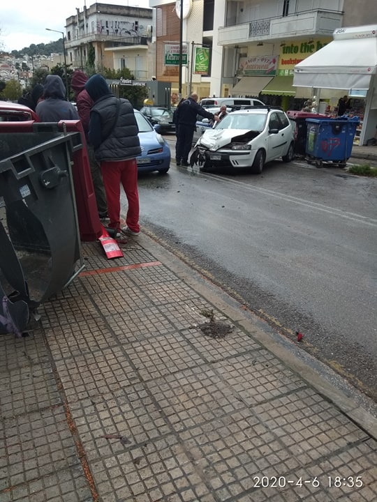 Σοβαρό ατύχημα στη Γ. Παπανδρέου 3