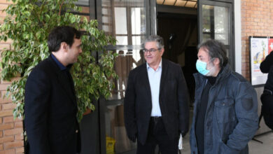 Ο Δημήτρης Κουτσούμπας στο Δημαρχείο Χαϊδαρίου 12
