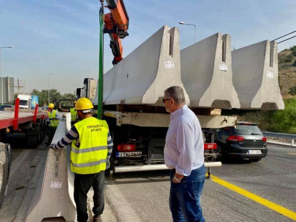 Ο Πατούλης στον Σκαραμαγκά για τις μπάρες, αλλά για το μεγάλο έργο του Κόμβου ούτε τσιμουδιά! 1