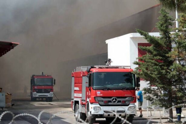 Μεγάλη πυρκαγιά σε εργοστάσιο στον Ασπρόπυργο 3