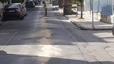 Γέμισε πετρέλαια τους δρόμους του Δάσους 9