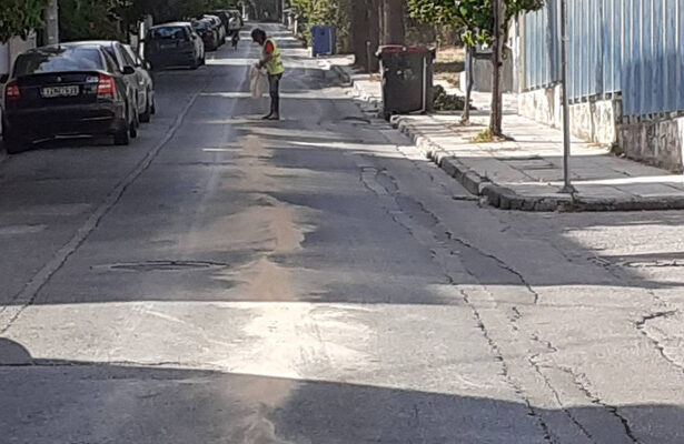 Γέμισε πετρέλαια τους δρόμους του Δάσους 11