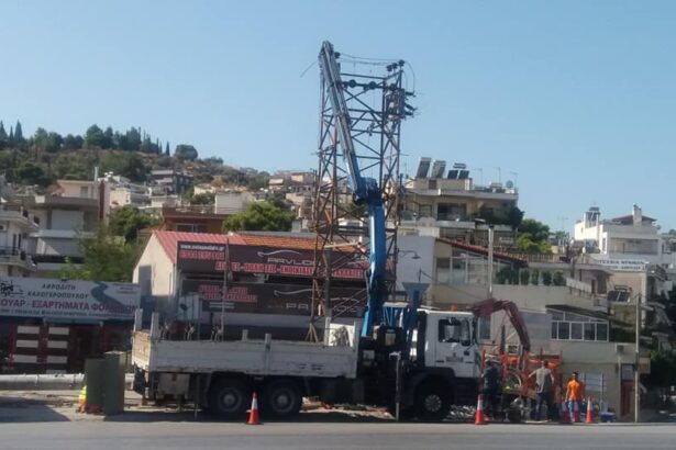 Αλλαγή υποσταθμού στην Λ. Αθηνών 7