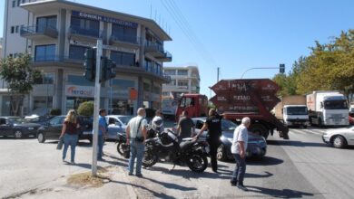Σοβαρός τραυματισμός νεαρού διανομέα στη Λεωφόρο Αθηνών 1