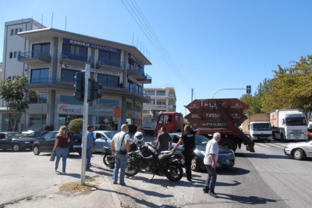 Σοβαρός τραυματισμός νεαρού διανομέα στη Λεωφόρο Αθηνών 27