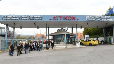 Αττικόν: Τι χωρίζει τα ιατρεία covid από τα λοιπά ιατρεία; Μια... γραμμή στο πάτωμα! 18