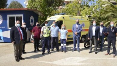 Εγκατάσταση μόνιμων σταθμών του ΕΚΑΒ στο Πανεπιστήμιο Δυτικής Ατικής 25