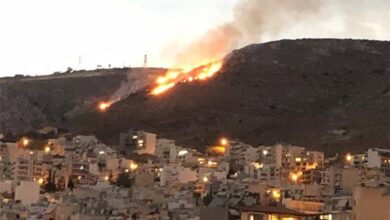 Φωτιά στο Σχιστό 9